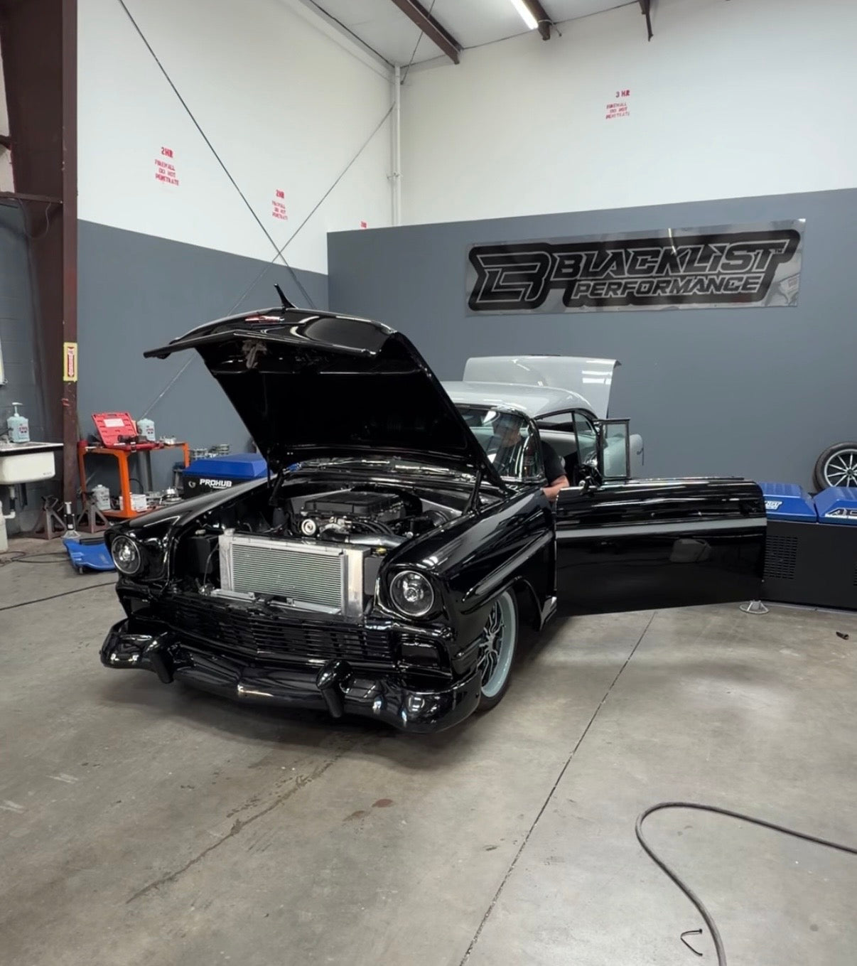Mainline hub dyno tuning bay at Blacklist Performance